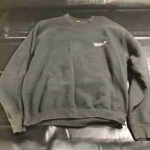 Black Wilson Crewneck | XL